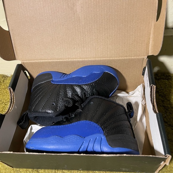 Jordan 12 Retro
Black Game Royal
(TD) Worn once to a birthday party - Picture 5 of 6